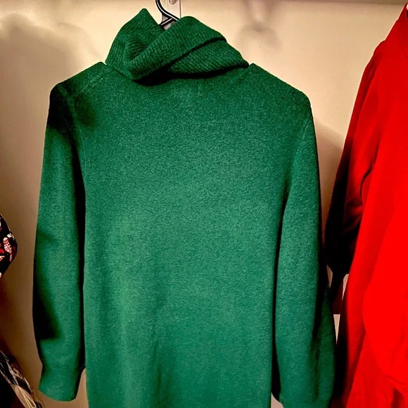 J Crew factory turtleneck sweater-dress